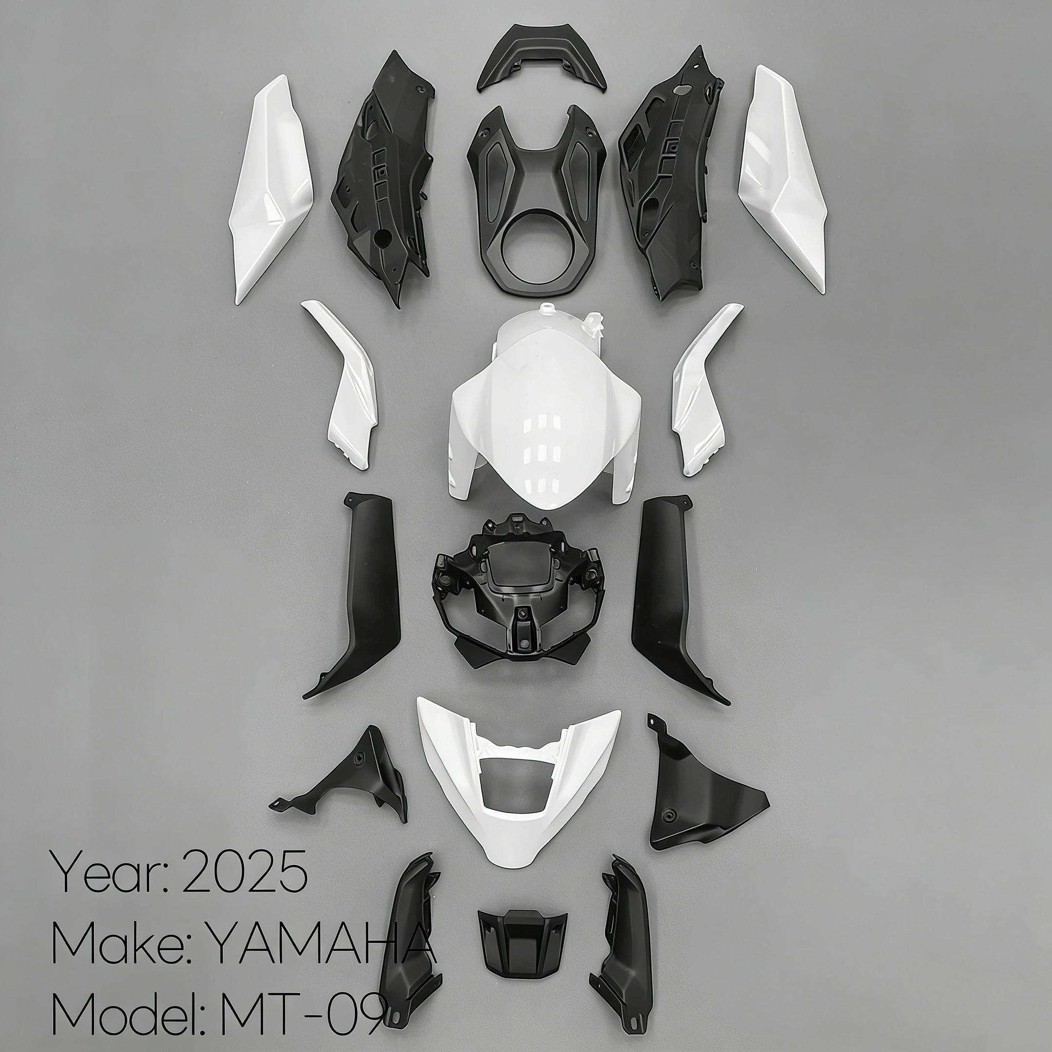 Motorcycle Parts Shell Frame Fairing Bodywork Fender Cowling Injection For 2025 YAMAHA MT-09 Unpainted MT09 25