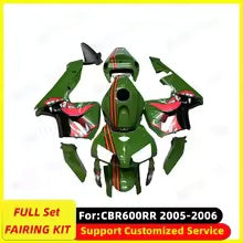Motorcycle full Fairing Kit fit for HONDA CBR600RR F5 CBR 600RR CBR600 2005 2006 05 06 Bodywork fairings kits Plastic set