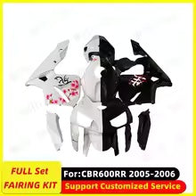 Motorcycle full Fairing Kit fit for HONDA CBR600RR F5 CBR 600RR CBR600 2005 2006 05 06 Bodywork fairings kits Plastic set