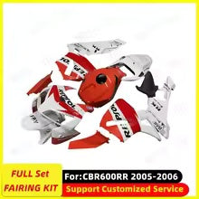 Motorcycle full Fairing Kit fit for HONDA CBR600RR F5 CBR 600RR CBR600 2005 2006 05 06 Bodywork fairings kits Plastic set