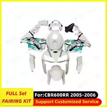 Motorcycle full Fairing Kit fit for HONDA CBR600RR F5 CBR 600RR CBR600 2005 2006 05 06 Bodywork fairings kits Plastic set