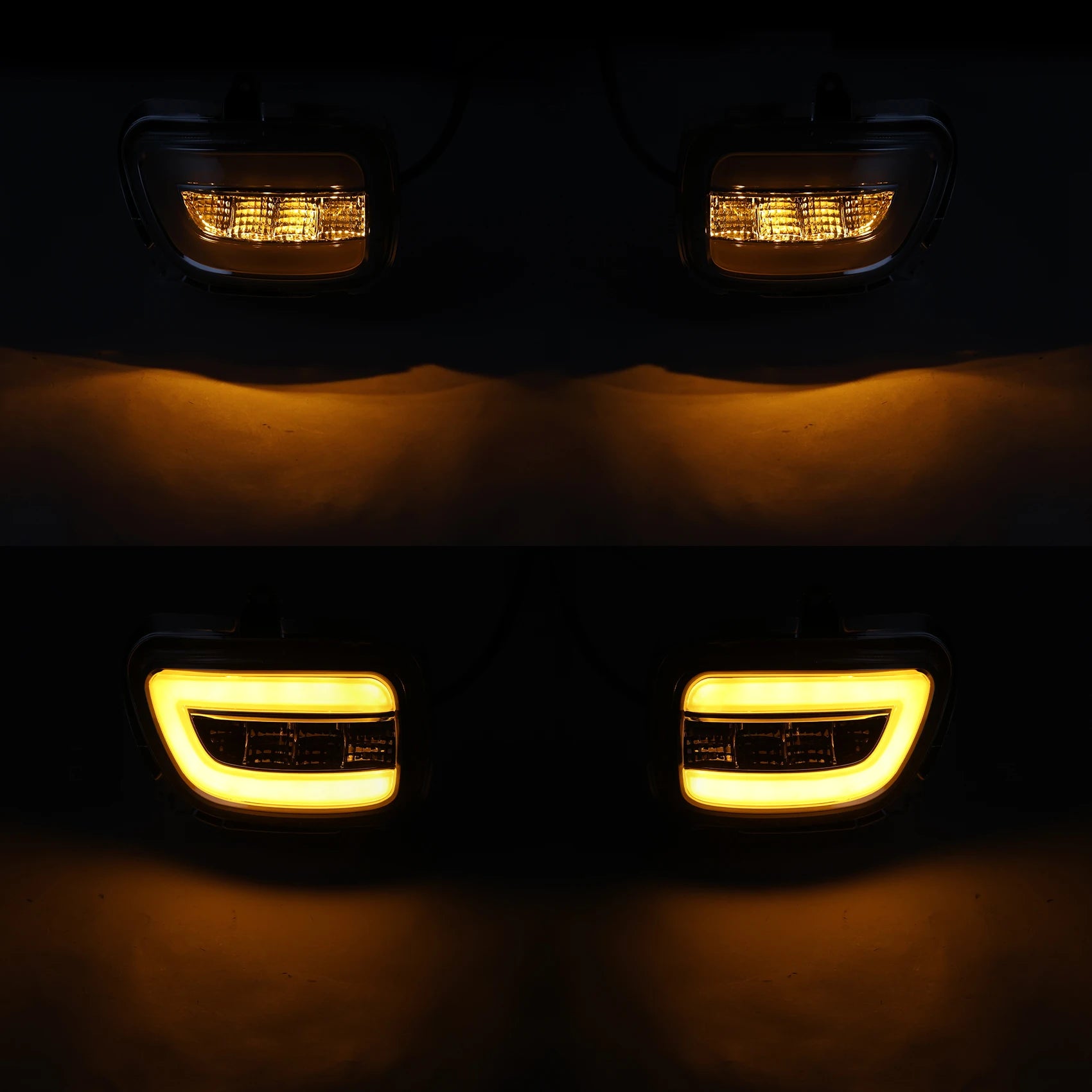 Motorcycle Front LED Turn Signals For Honda Goldwing Gold wing GL1800 GL 1800 2001-2017 F6B 2013-2017