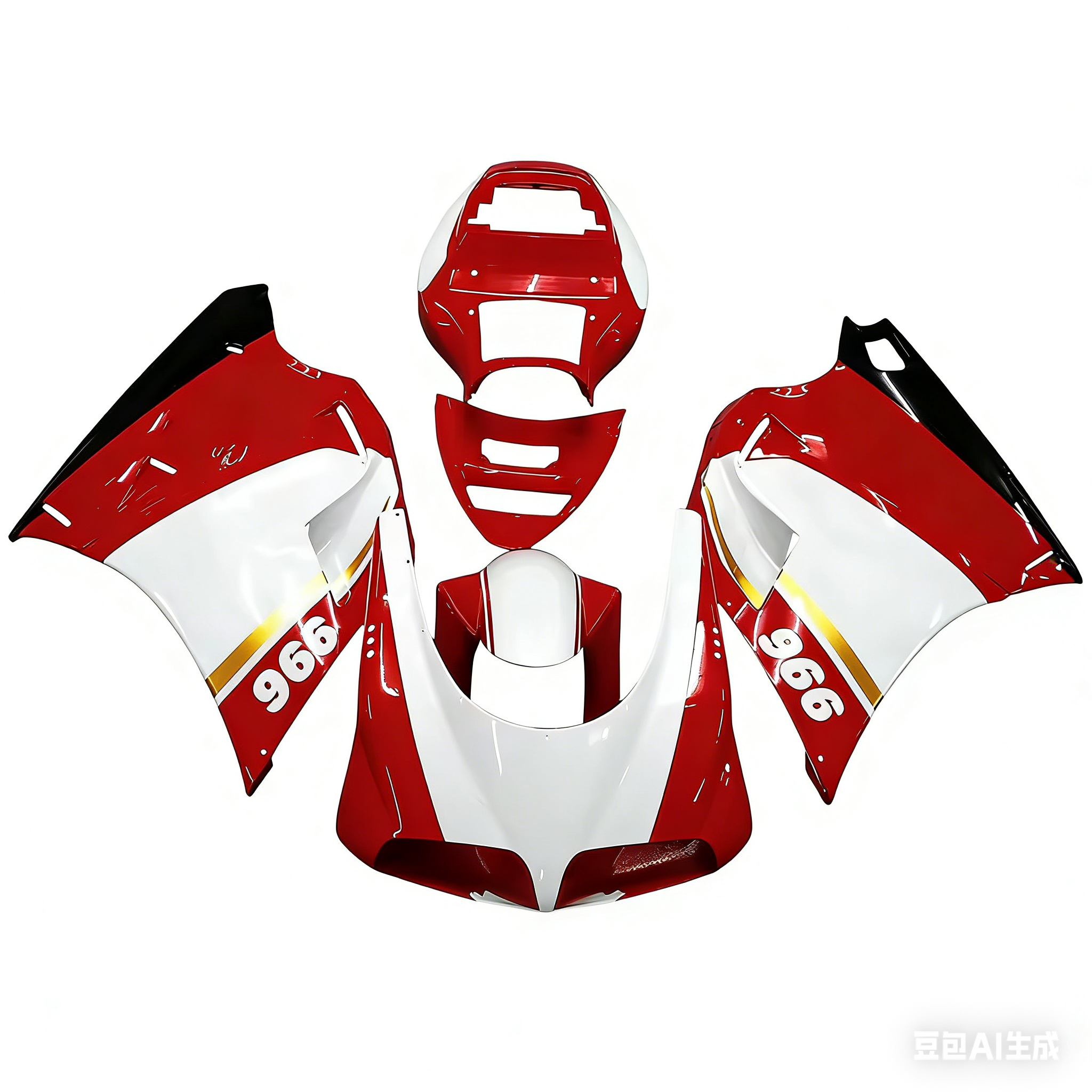 For DUCATI 748 1996 1997 1998 1999 2000 2001 2002 Full Fairings 996 96-02 Motorcycle Plastic Cover Fairing Kit Body Set
