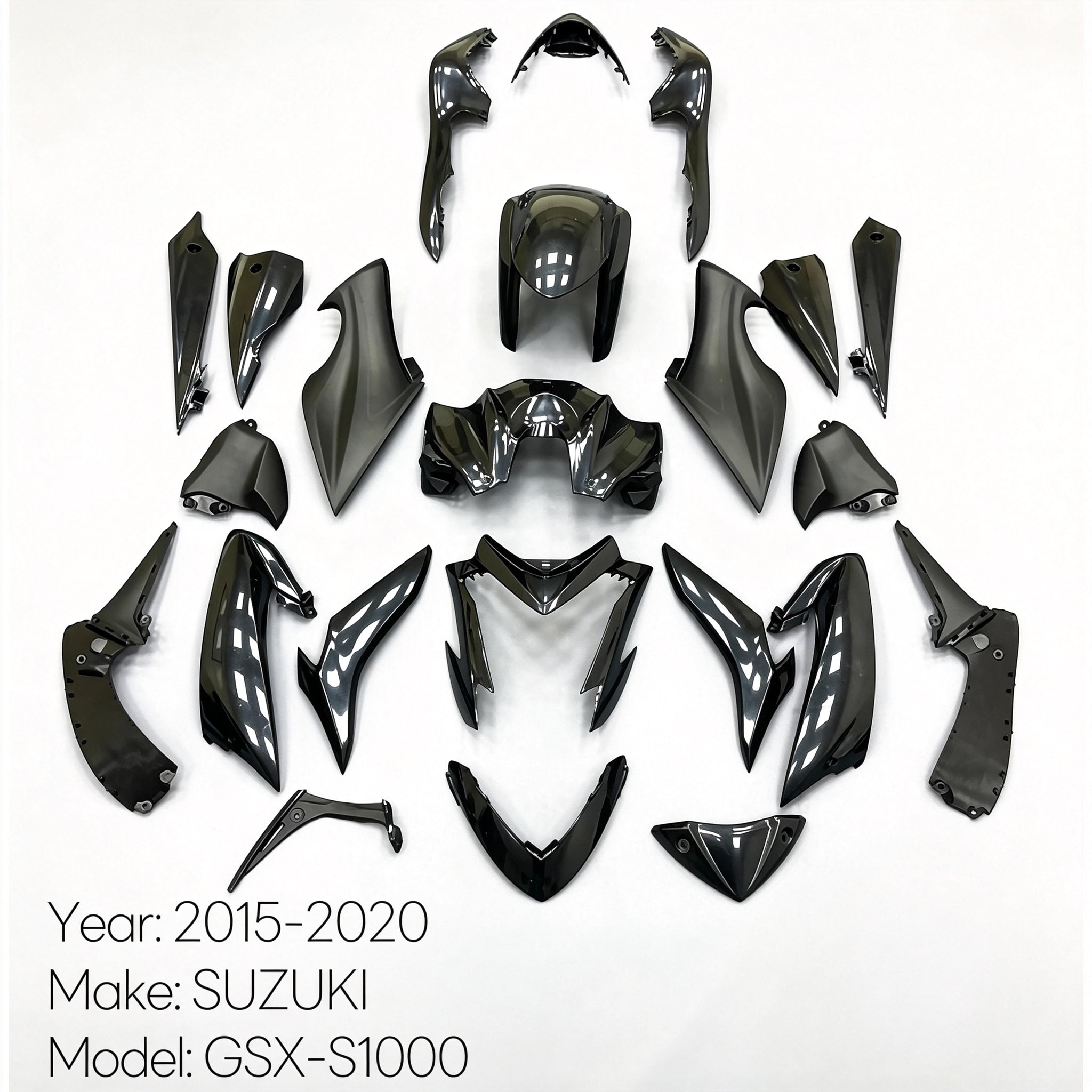 Motorcycle Parts Shell Frame Fairing Bodywork Fender Cowling Injection For GSX-S1000 2015-2020 SUZUKI GSXS1000 15 Unpainted