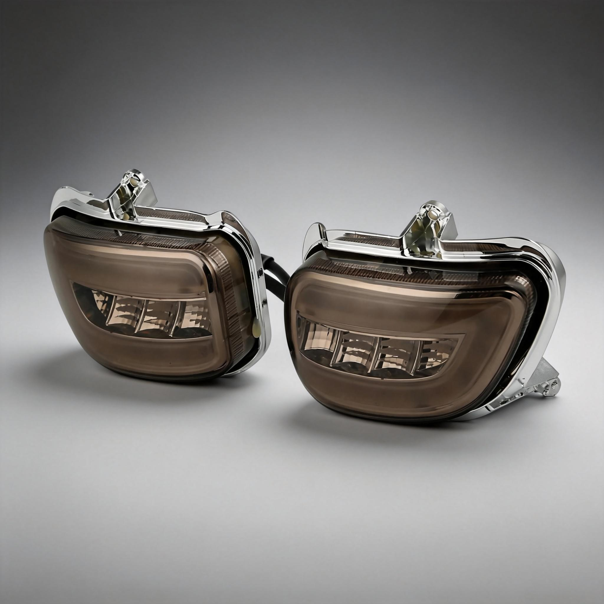 Motorcycle Front LED Turn Signals For Honda Goldwing Gold wing GL1800 GL 1800 2001-2017 F6B 2013-2017