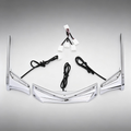 Rear Fender Tip Vertical Strips Under Tour Trunk LED Light For Honda Goldwing Gold Wing GL1800 GL 1800 2012-2017 F6B Motorcycle