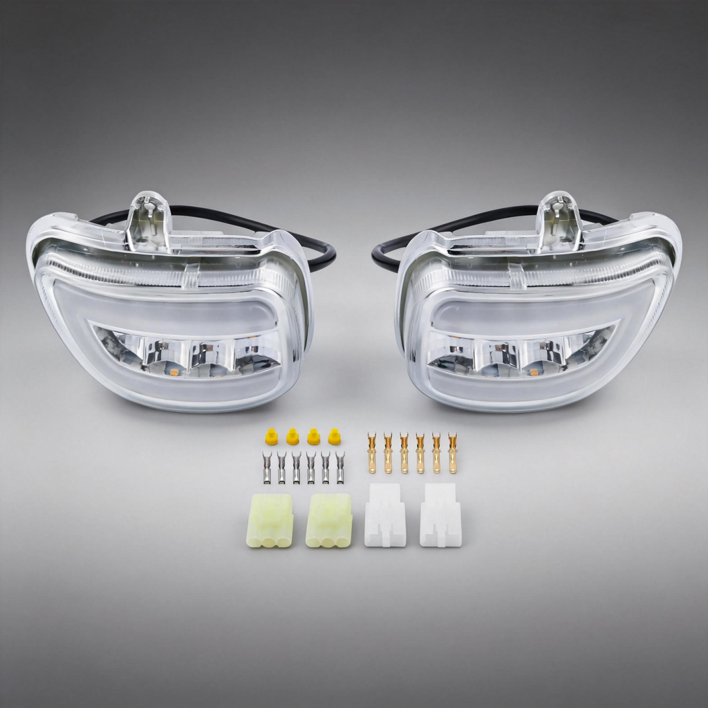 Motorcycle Front LED Turn Signals For Honda Goldwing Gold wing GL1800 GL 1800 2001-2017 F6B 2013-2017